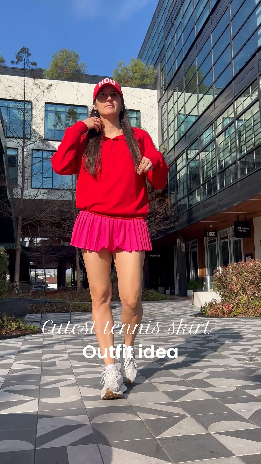This pleated tennis skirt is so cute. It is shorter than some of the other ones out there but so cute! The quality is unmatched. 

#LTKootd #LTKActive #LTKValentine