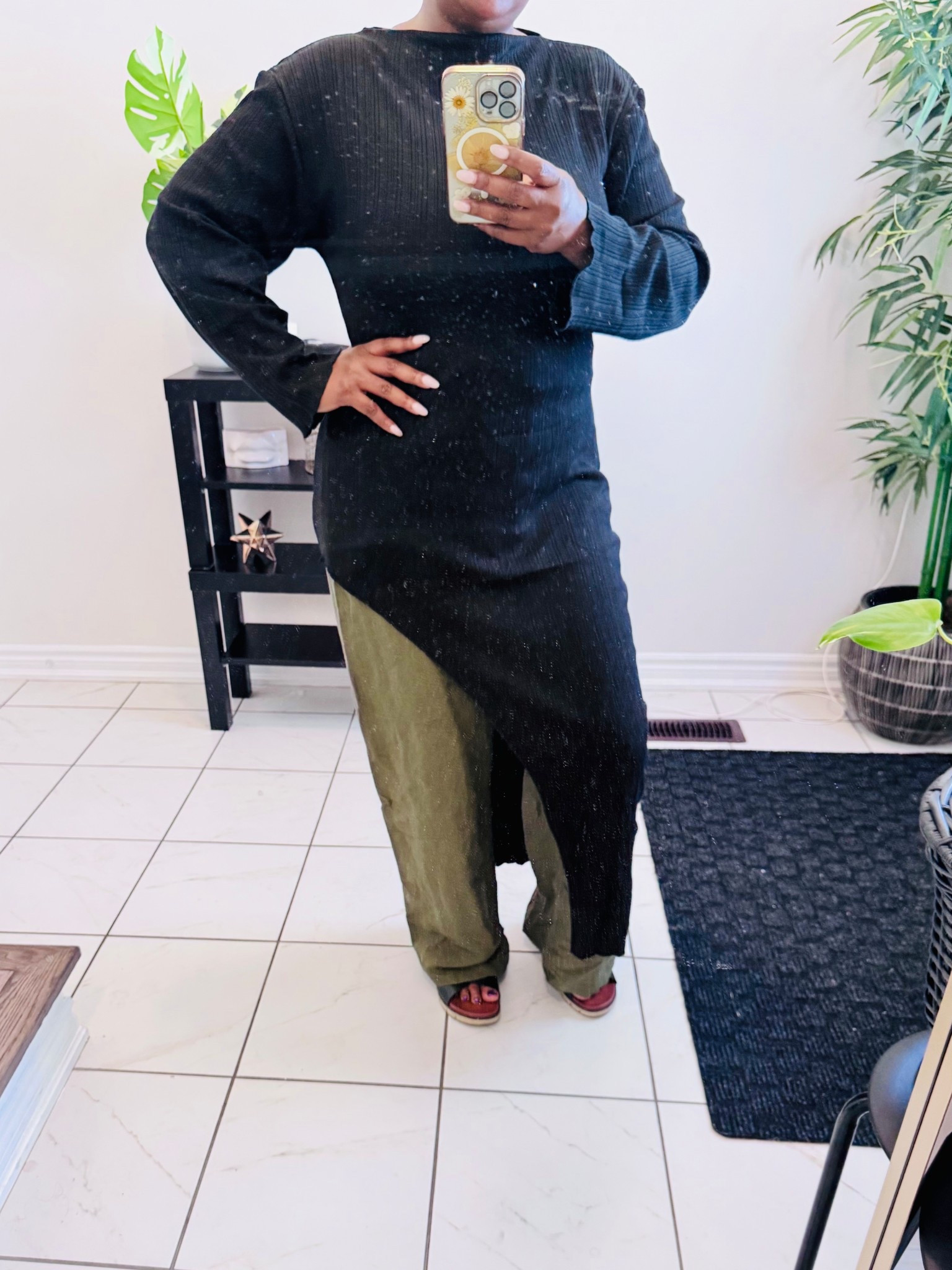 Dress layered with linen pants to combat this heat  

#LTKmidsize #LTKcurves #LTKsummer #LTKstyletip #LTKmodest