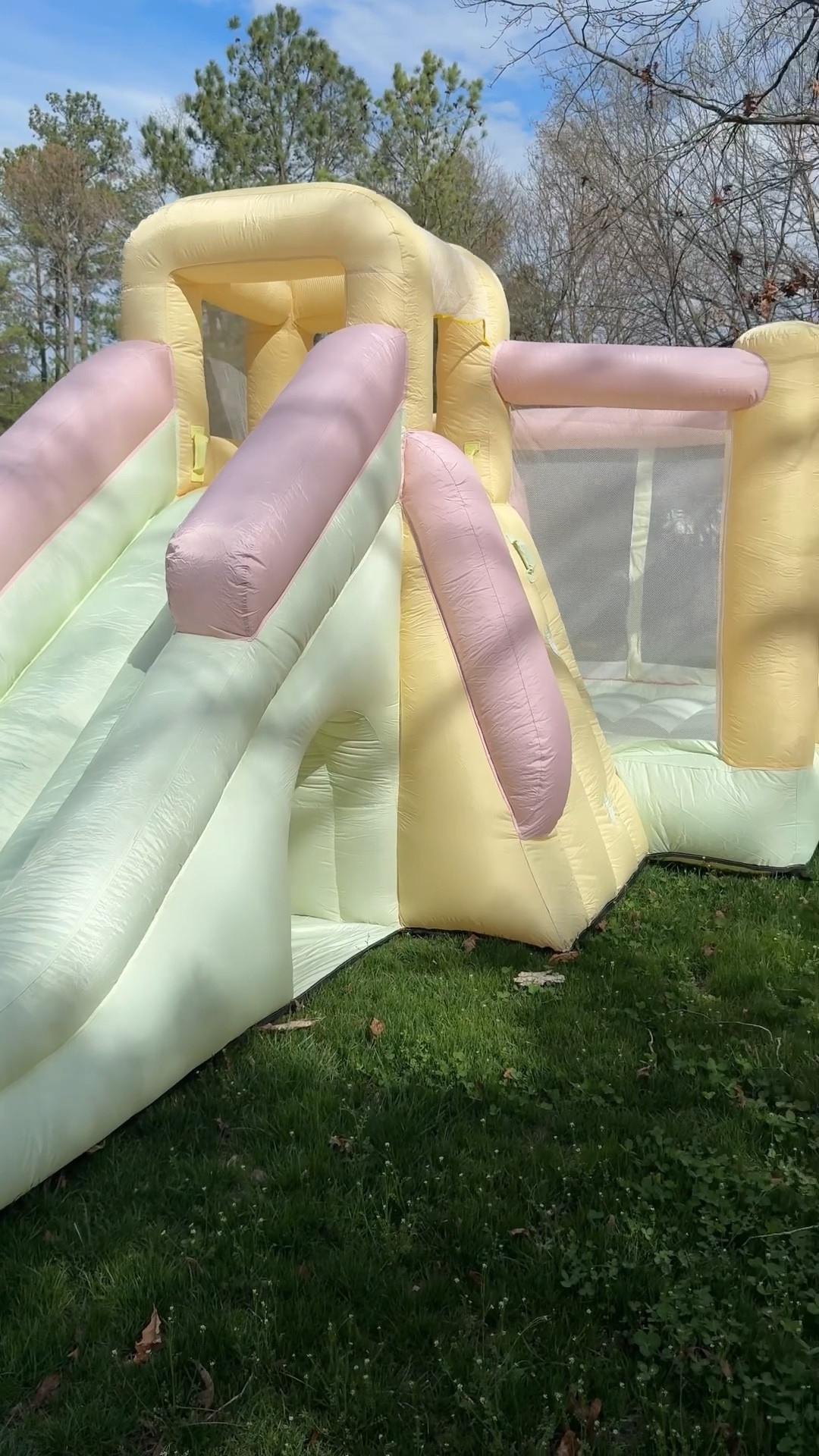 snagged this bounce house and mid kitchen for the kids!! now we’re set for a backyard spring/summer 👏🏼

#LTKKids #LTKHome #LTKmomlife