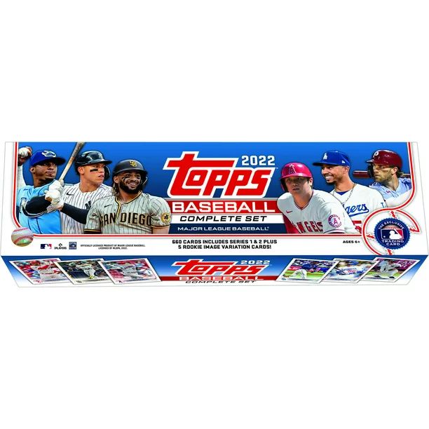 2022 Topps Baseball Complete Set Factory Sealed Retail Edition - Walmart.com | Walmart (US)