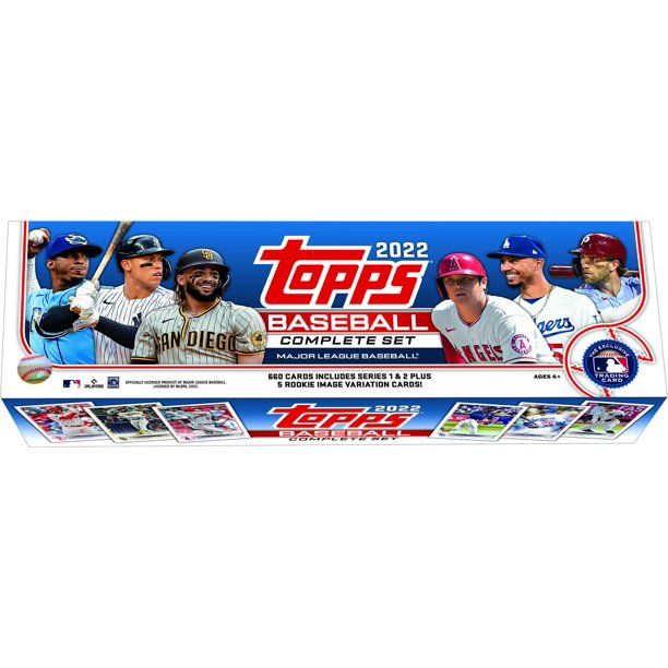 2022 Topps Baseball Complete Set Factory Sealed Retail Edition - Walmart.com | Walmart (US)