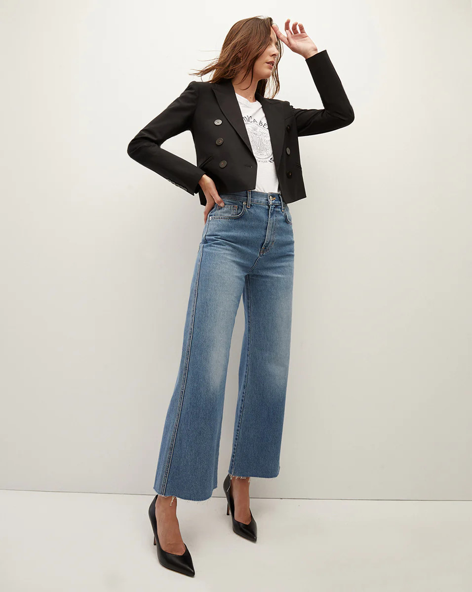 Nevis Cropped Jacket | Veronica Beard