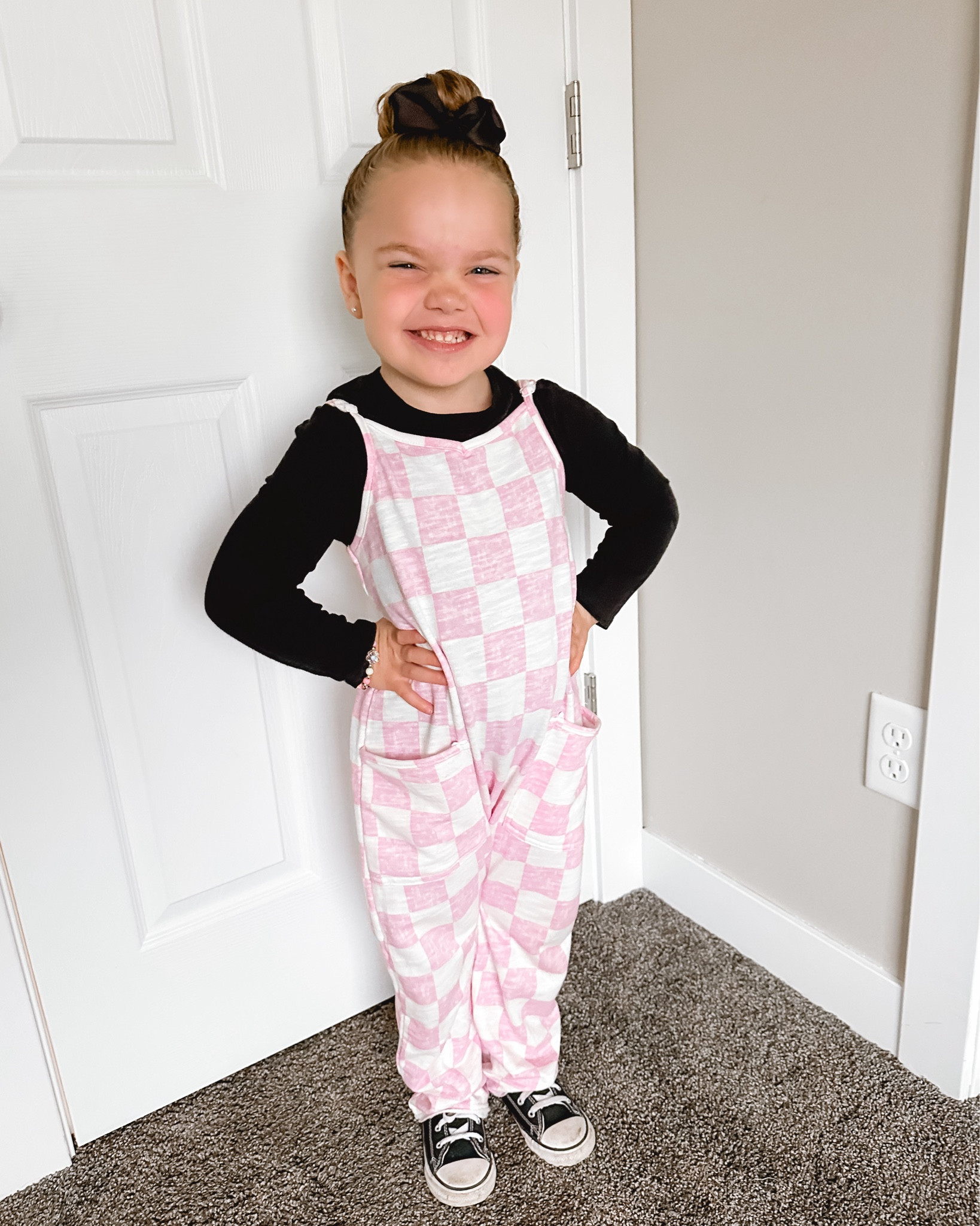 Midwest weather has us on our toes. Girlfriend wanted to wear her new summer romper so we compromised and made a warmer alternative!💓🥰

#LTKstyletip #LTKSeasonal #LTKkids