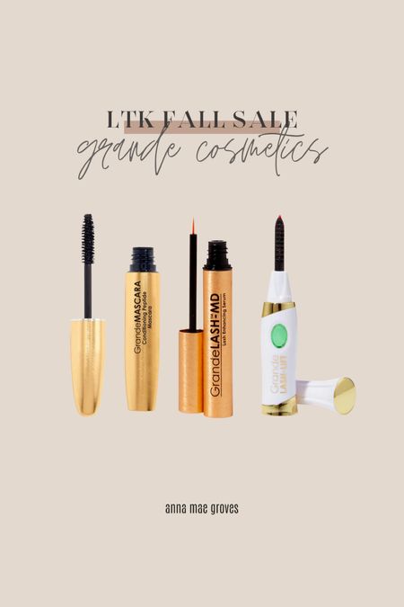 Grande Cosmetics has a serum and lash lift heat tool to go along with their mascara for the perfect look 

#LTKSale