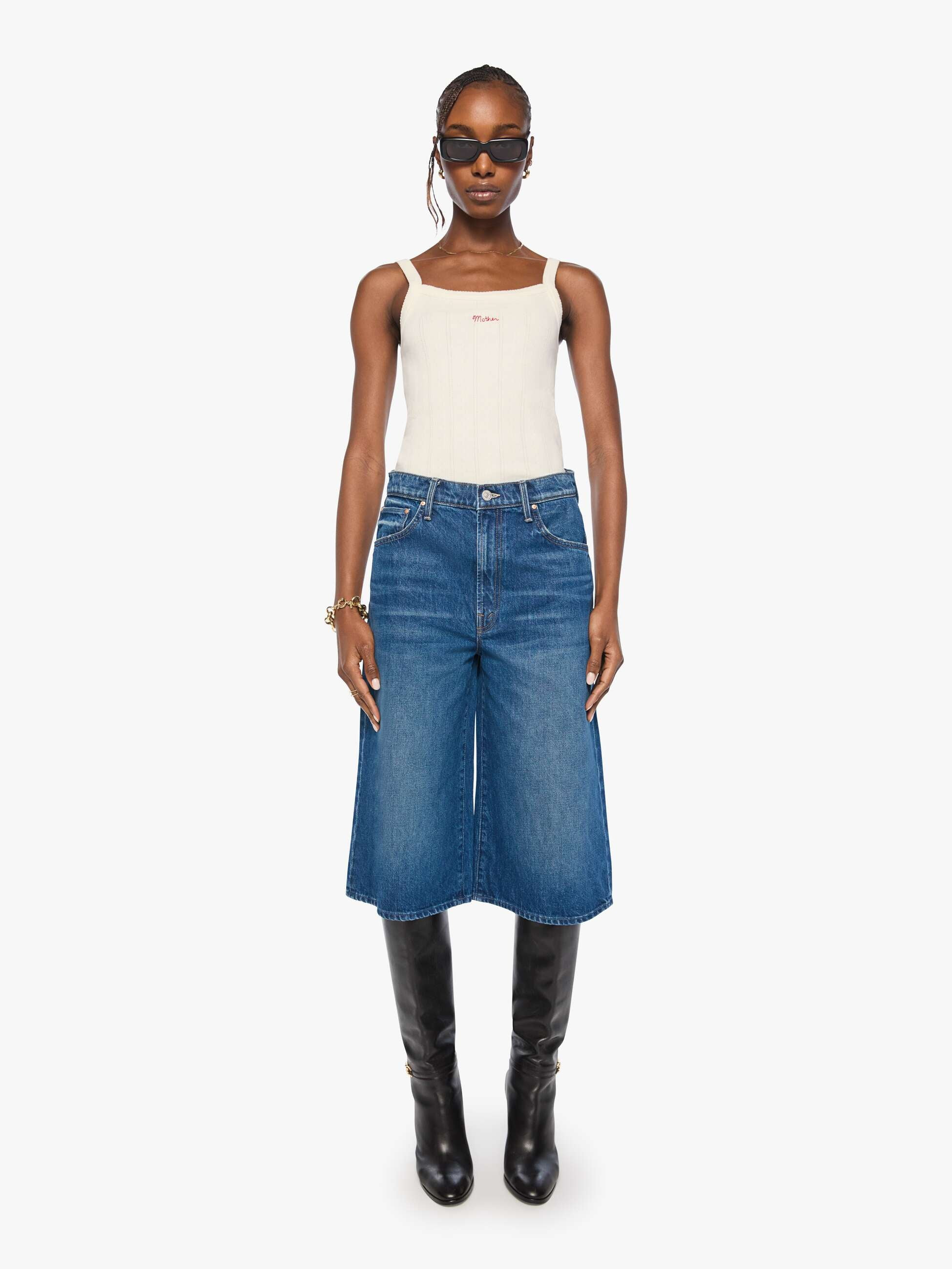The Whole Lot Zip - Call Me Wild | Mother Denim