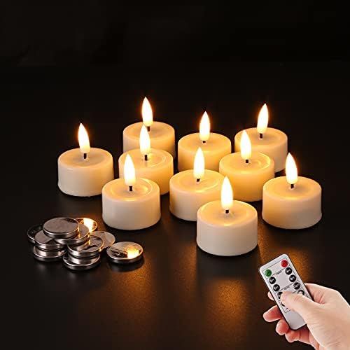 Flameless Tealights With Remote Control | Amazon (US)