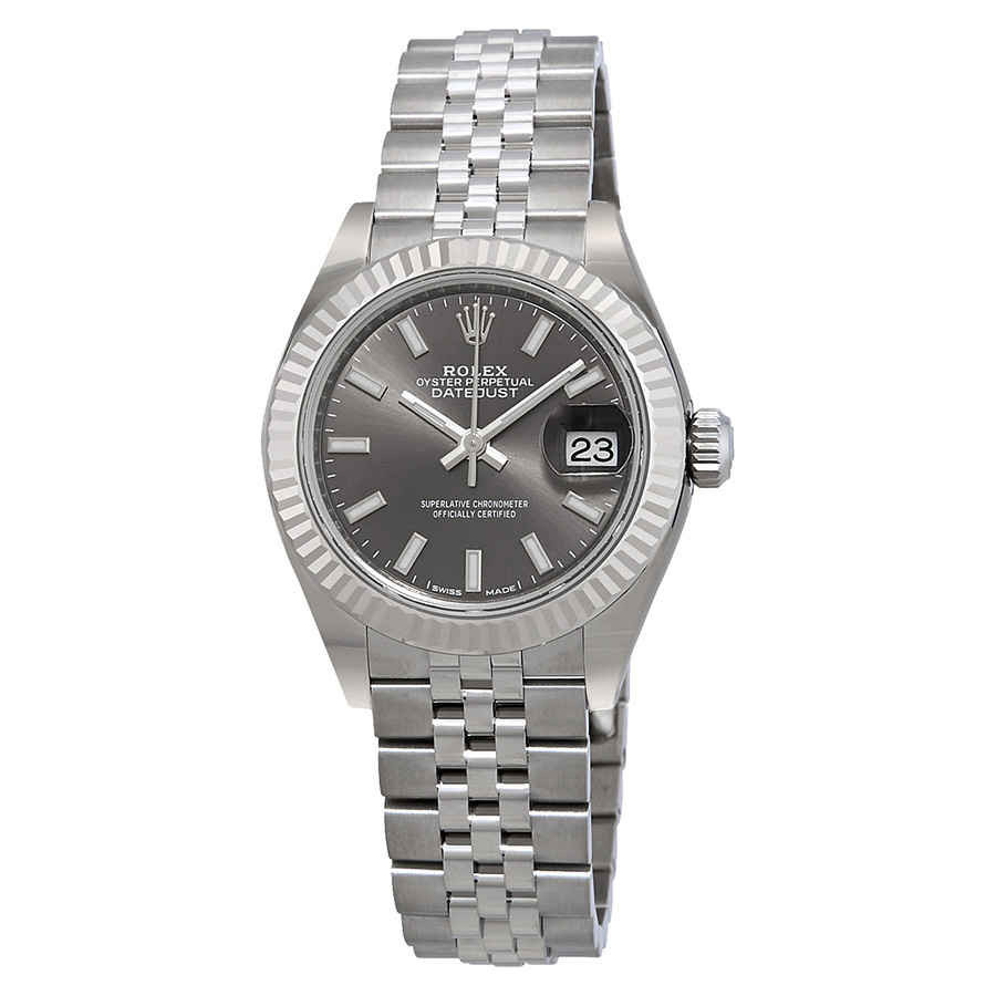 Rolex Lady- Datejust Rhodium Dial Automatic Ladies Jubilee Watch 279174RSJ | Jomashop.com & JomaDeals.com