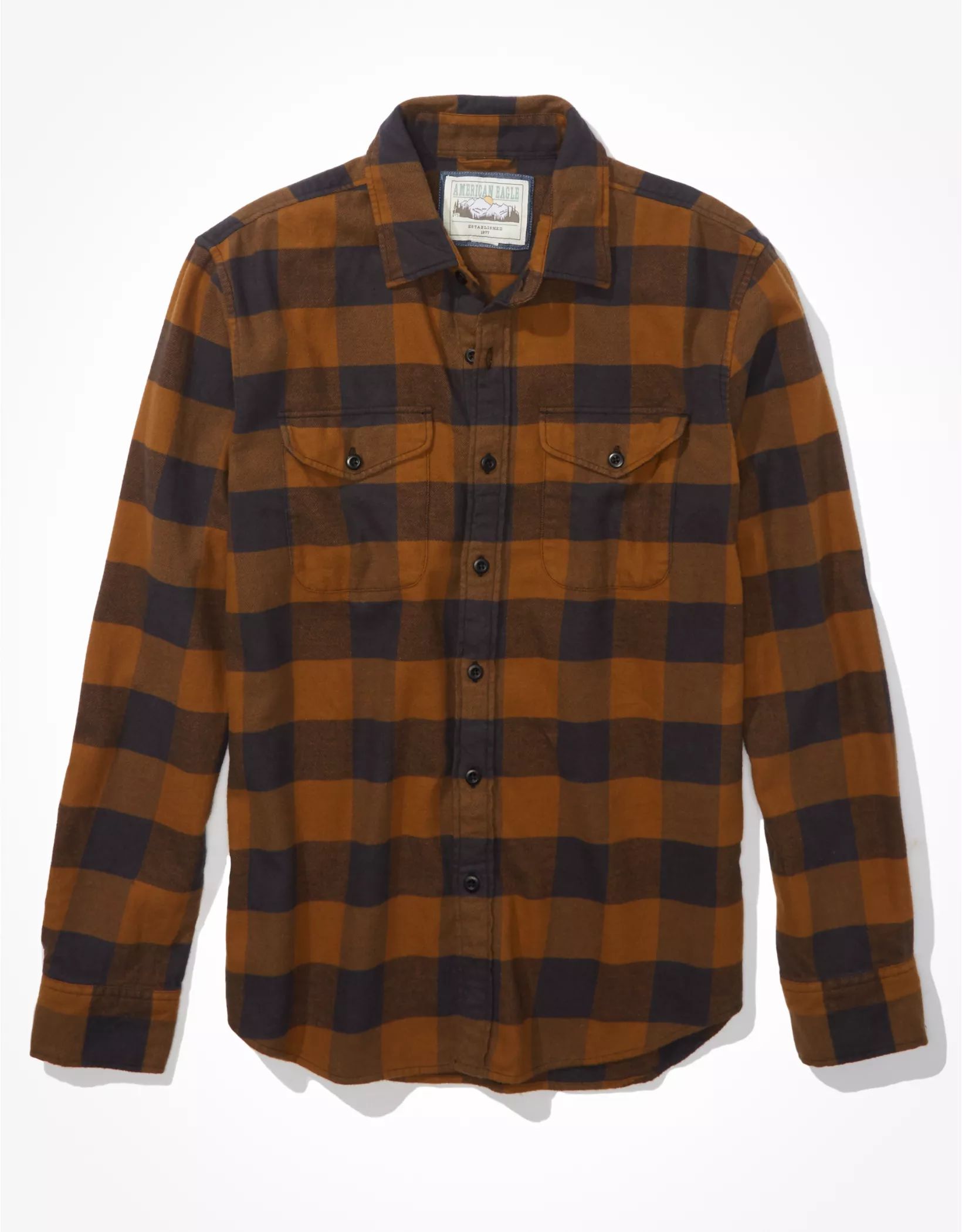 AE Cozy Cabin Flannel | American Eagle Outfitters (US & CA)