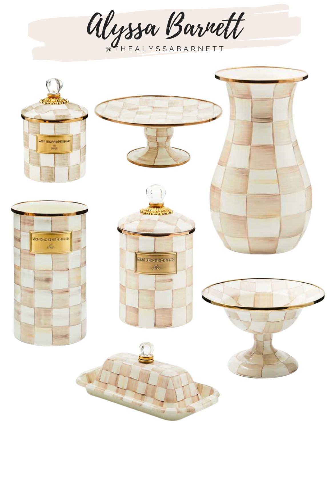 Brand new mocha collection from Mackenzie Childs 