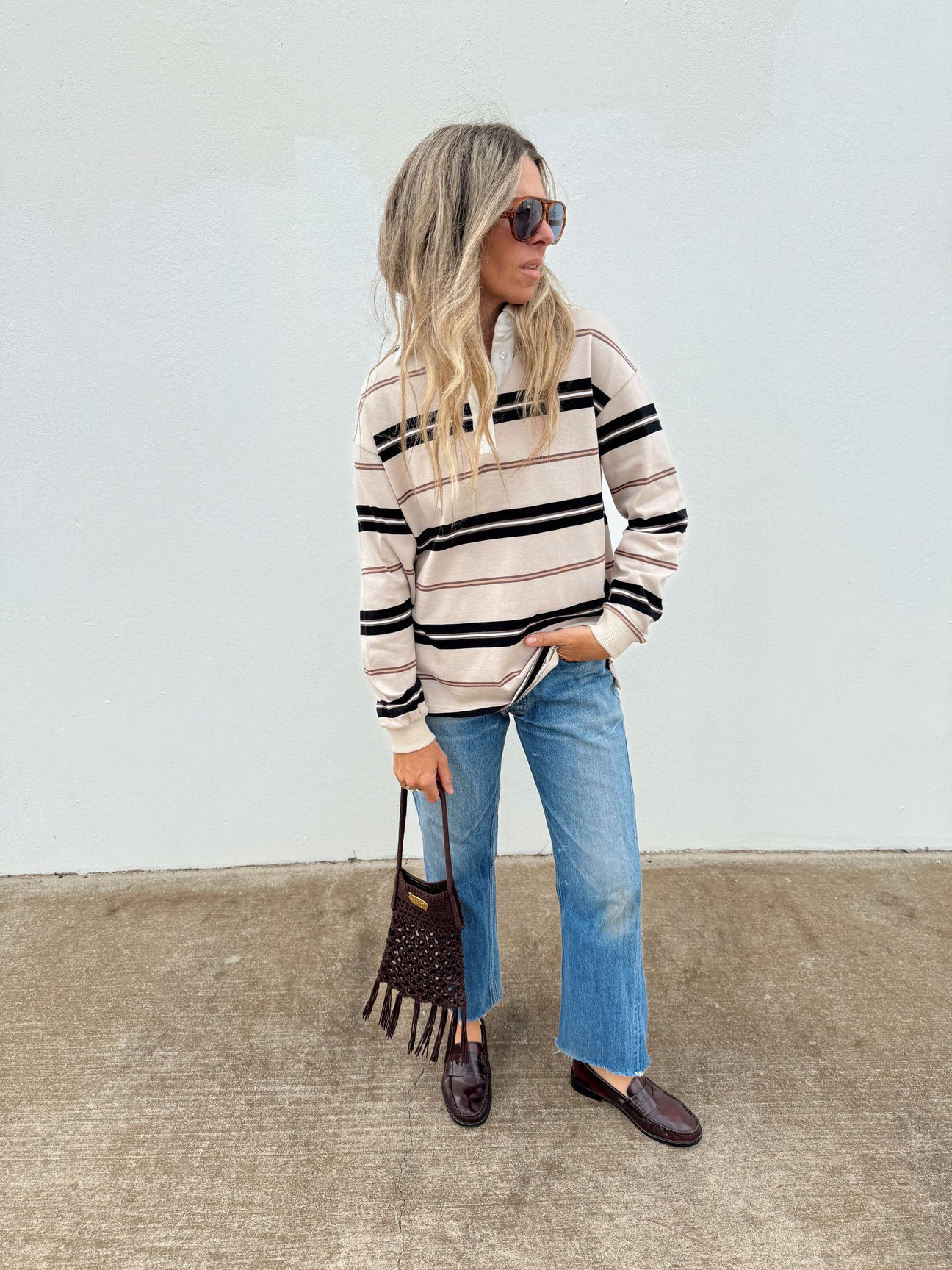 Sadie Rugby Polo | Ascot + Hart