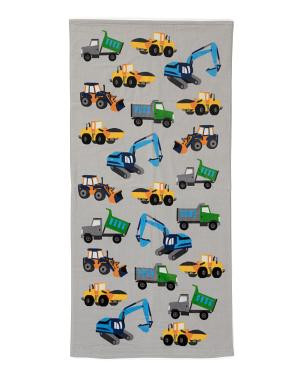 Construction Toss Towel | TJ Maxx