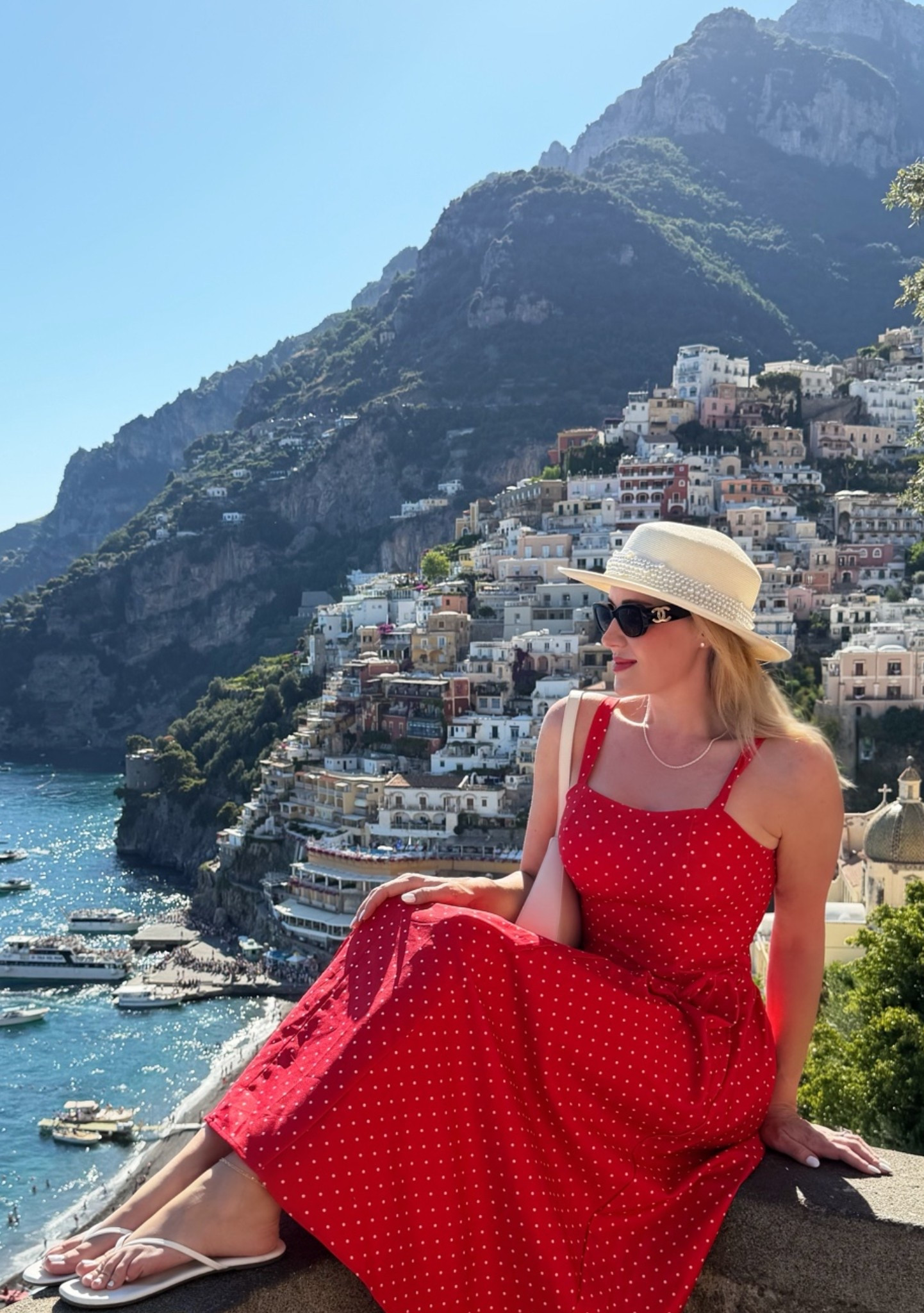 Effortless Style in Positano ✨🇮🇹

Flowy fabrics, coastal views, and timeless Italian charm. This look was made for wandering the colorful streets of Positano, enjoying long lunches by the sea, and soaking in every golden-hour moment.

Shop my entire Positano look on LTK. 🤍

#PositanoStyle #ItalianSummer #ResortWear #VacationStyle #LTKTravel #LTKFashion #AmalfiCoastStyle #PositanoItaly #EuropeanSummer #VacationOutfit

#LTKootd #LTKOver40 #LTKTravel
