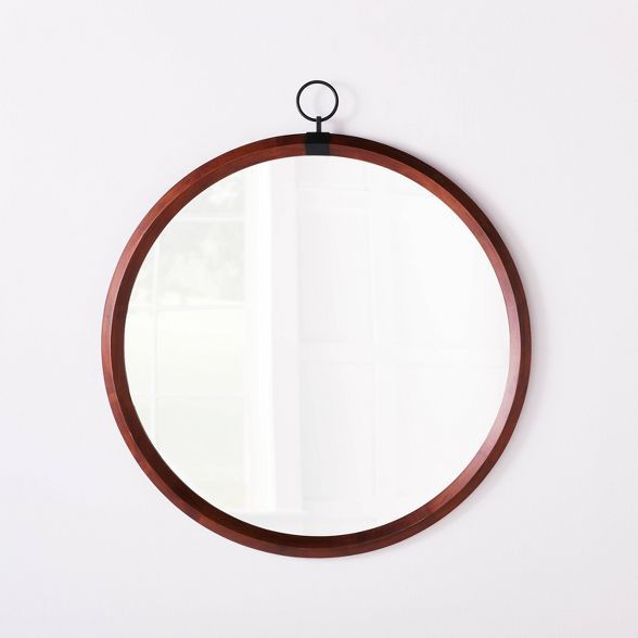 29" Round Mirror with Hook - Threshold™ designed with Studio McGee | Target