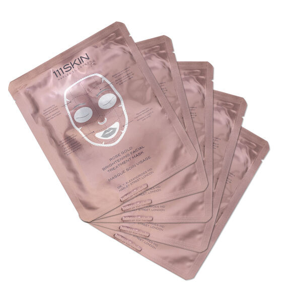 111SKIN Rose Gold Brightening Facial Treatment Mask box | Space NK | Space NK - UK