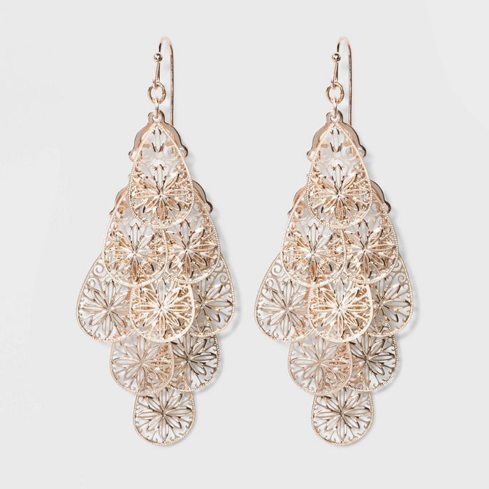 Filigree Kite Earrings - A New Day™ | Target