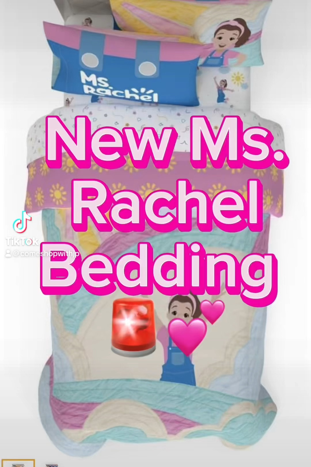 It is back in stock! Run! Ms Rachel bedding! 

#LTKFamily #LTKBaby #LTKKids