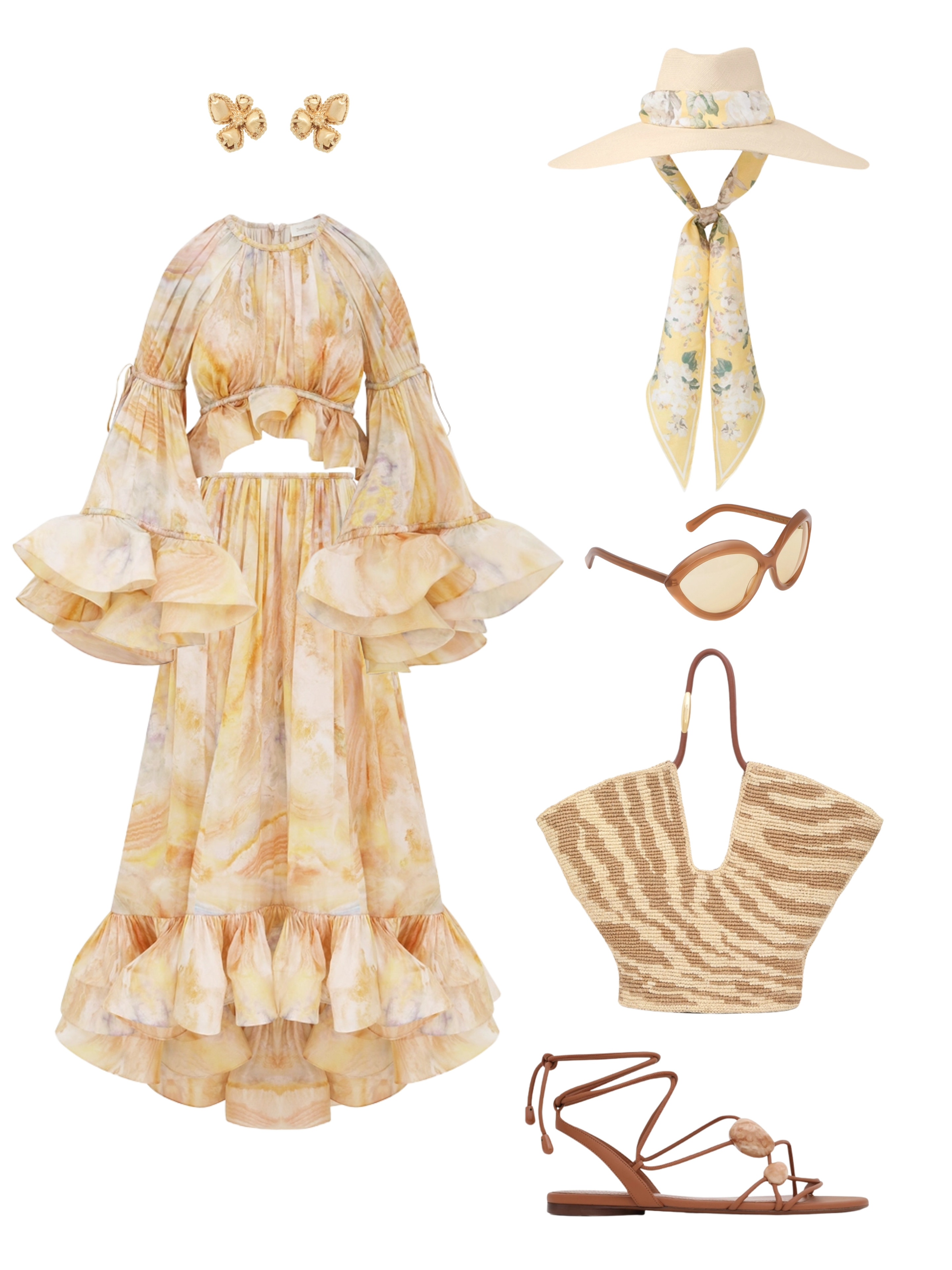 zimmerman outfit idea, vacation outfit, casual outfit idea, day dress outfit, holiday outfit idea, ootd, fashion inspiration 

 #LTKSeasonal #LTKStyleTip #LTKShoeCrush