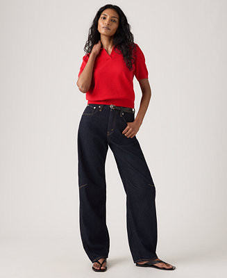 Women's Cinch High-Rise Barrel-Leg Jeans | Macy's