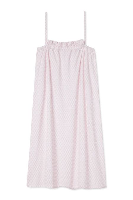 Tony pink rose block print night gown. New from lake pajamas 

#LTKSeasonal #LTKstyletip #LTKfindsunder100