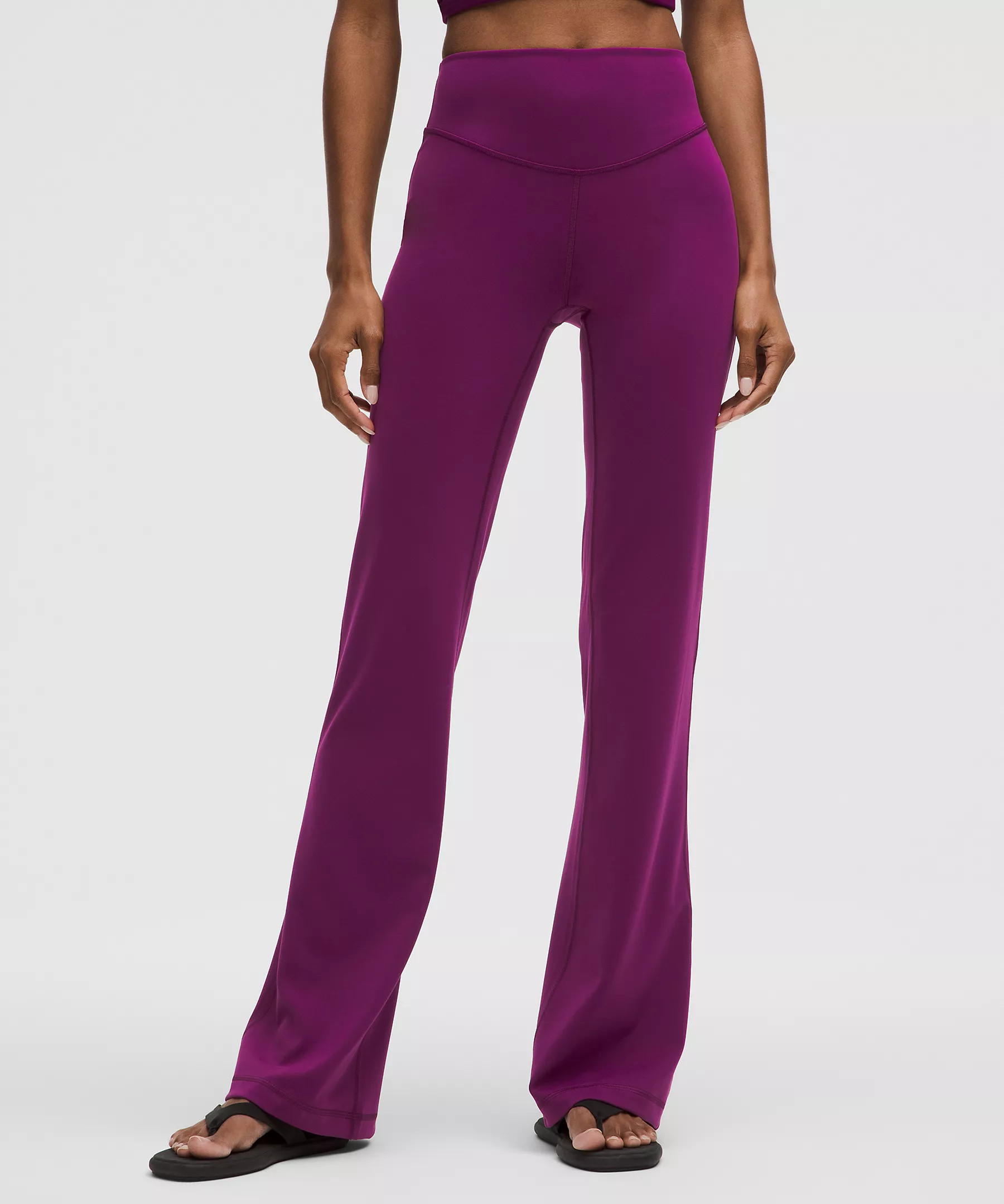 Wunder Under SmoothCover High-Rise Bootcut Pant 34" | Lululemon (US)