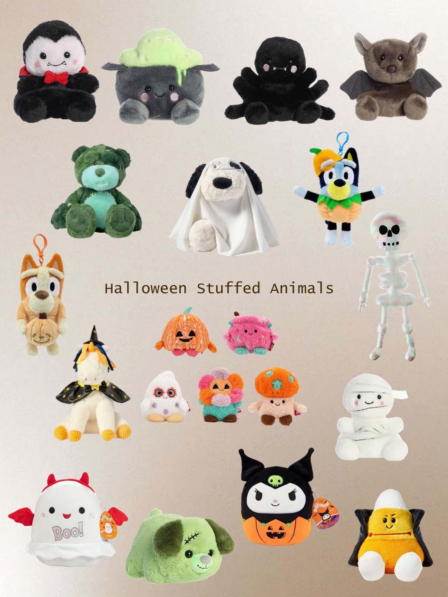 Halloween Stuffed Animals 

#LTKHalloween #LTKSeasonal #LTKKids