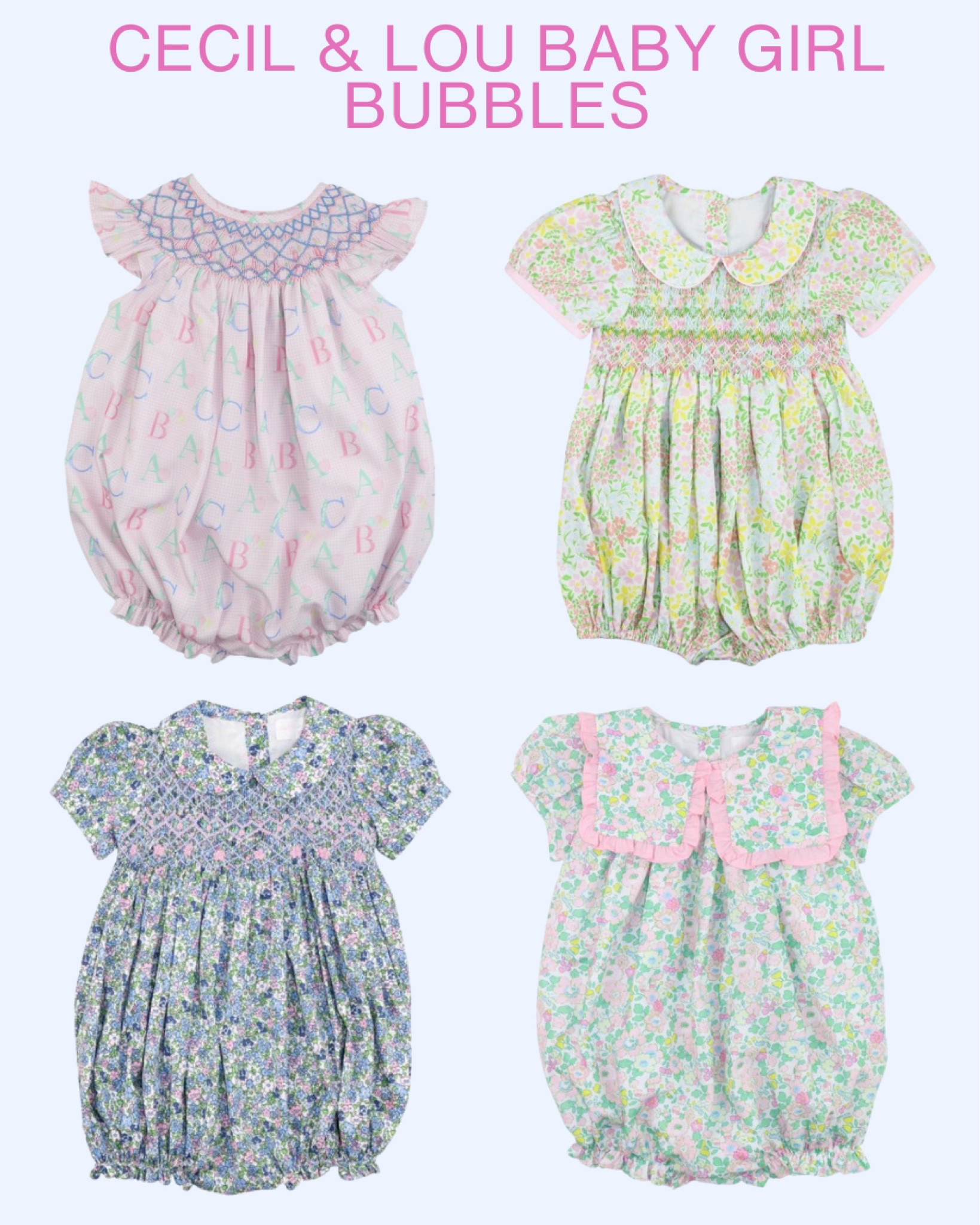 Cecil & Lou Baby Girl Bubbles!
#LTKbaby
#LTKbump

#LTKKids #LTKBump #LTKBaby