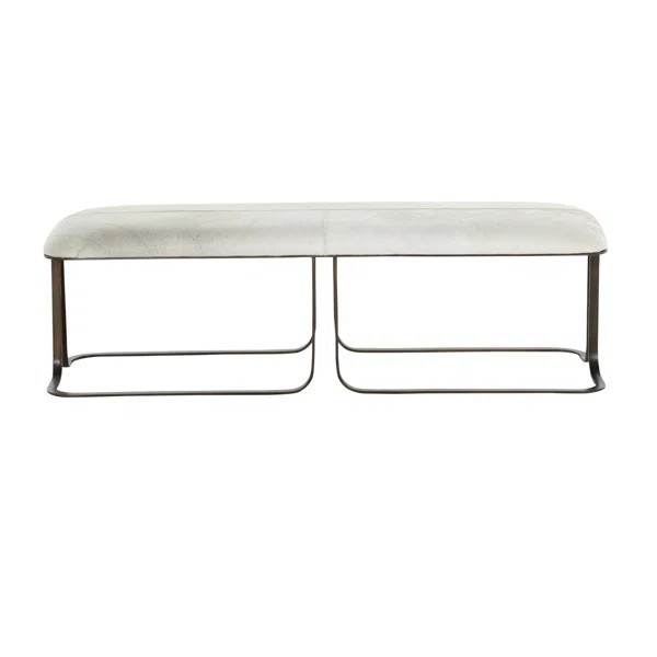 Orson Leather Bench | Perigold