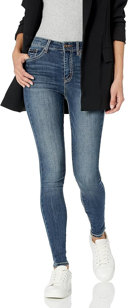 Jessica Simpson Women's Curvy High Rise Skinny Jeans | Amazon (US)