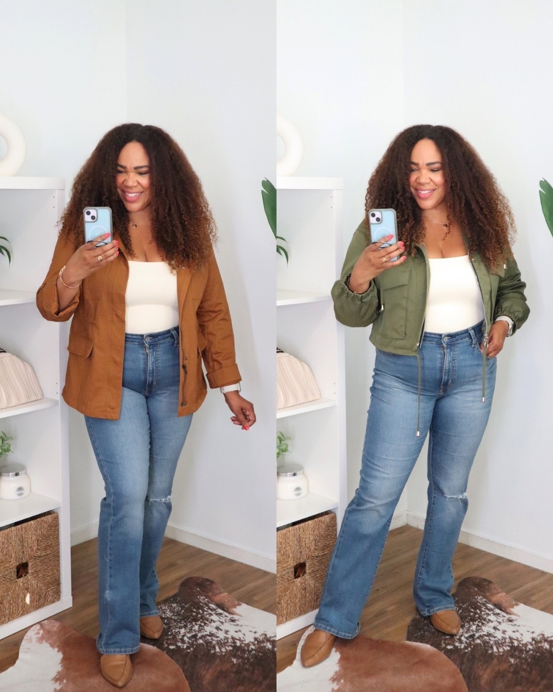 Spring jackets 🧥 I am loving 🥰! Size large 

#LTKootd #LTKMidsize #LTKOver40