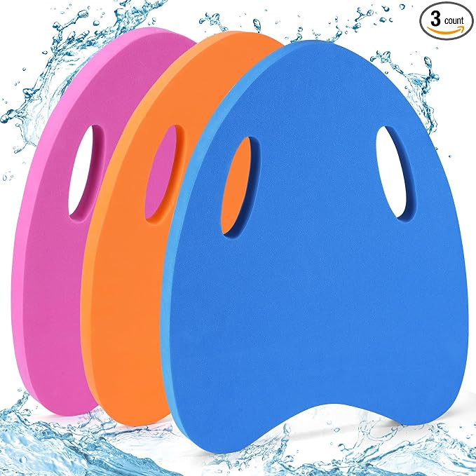 Swimming Kickboard for Kids - Swimming Training Aid Kickboard with Handrail Hole, Practising Swim... | Amazon (US)