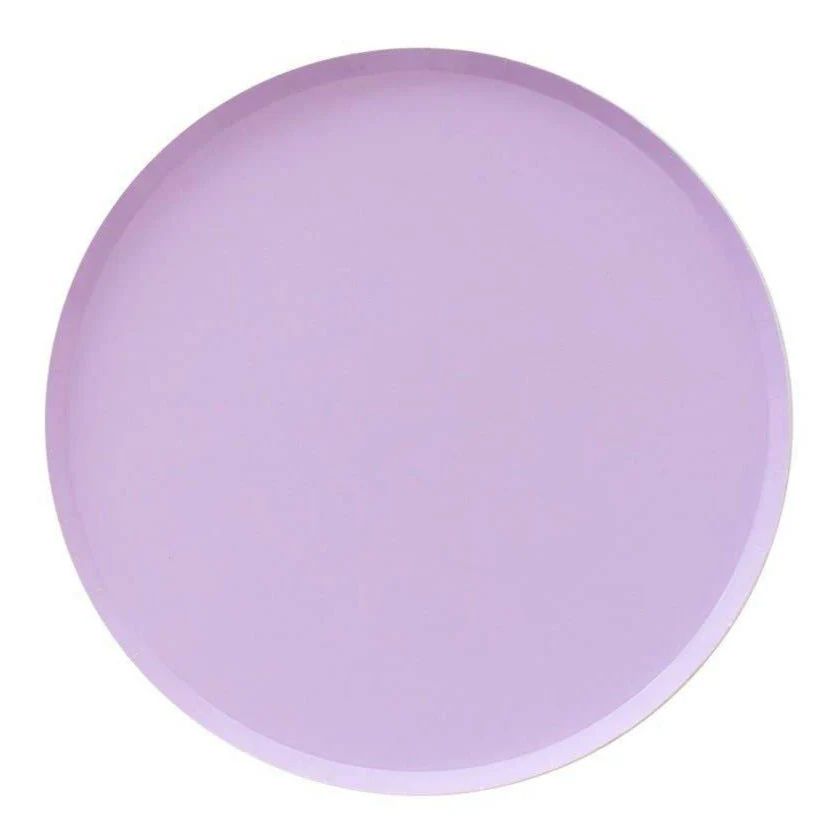 Lilac Purple Paper Plates (2 sizes) | Ellie and Piper