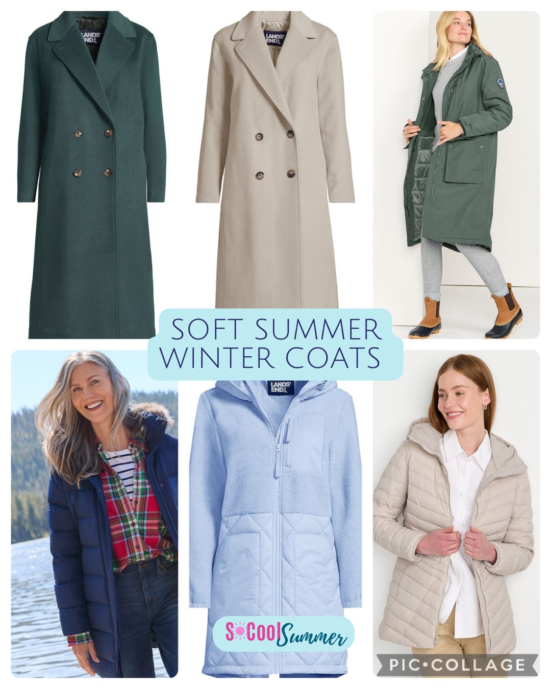 Soft summer winter coats from Lands End.

#hocsummer #coolsummer #lightsummer #truesummer #softsummer #pastelsummer #darksummer #brownsummer #sweetpeasummer #summerpalette #summerfinds

#LTKSeasonal #LTKTravel #LTKFindsUnder100