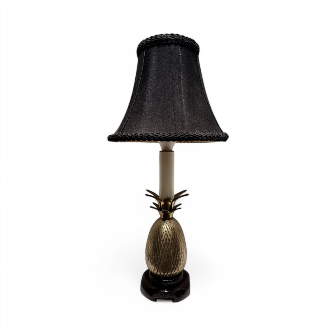 Antique Brass Pineapple Accent Lamp - Etsy | Etsy (US)