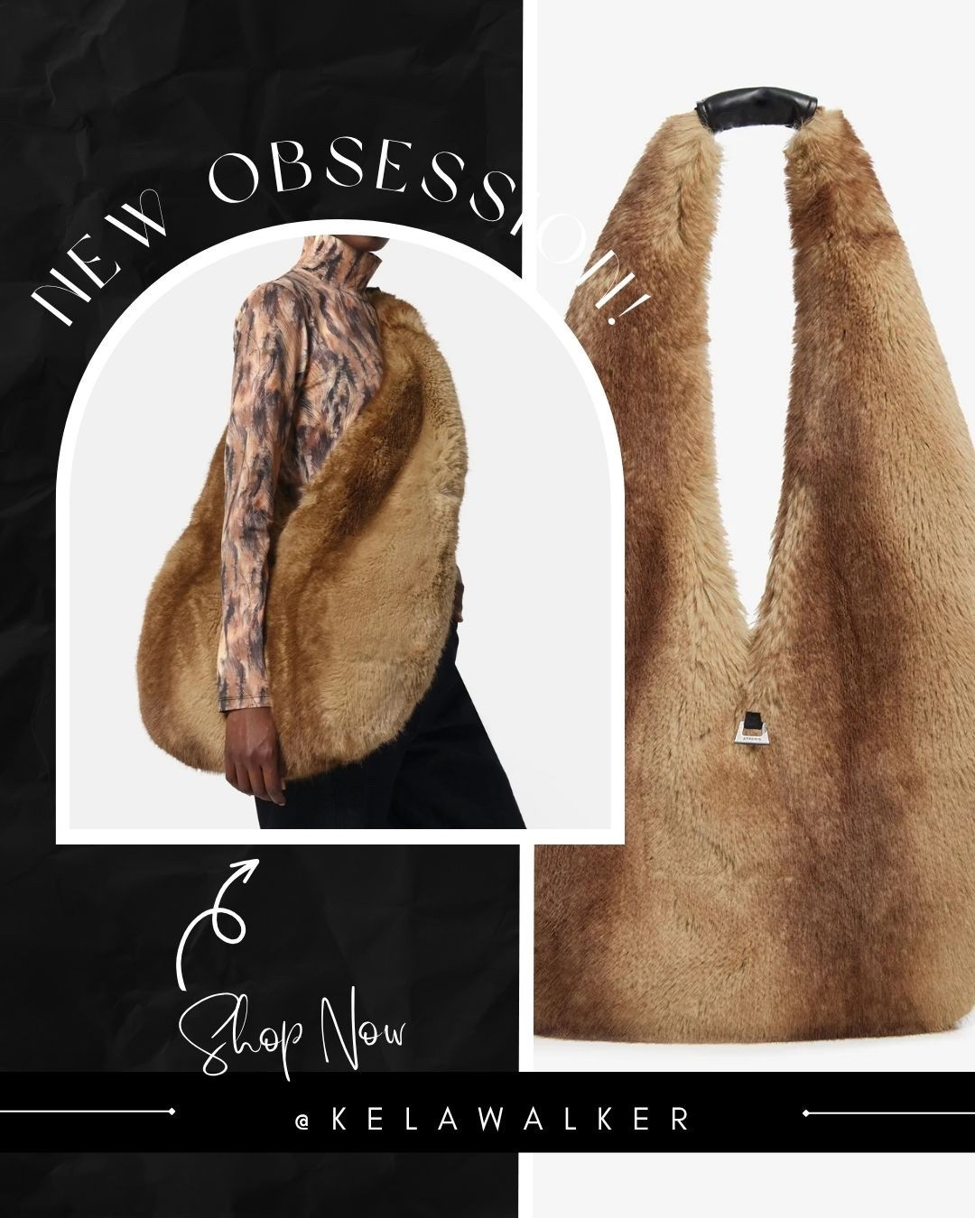 This bag steals everything

OMG I am so in love with this fur bag. I’ve never seen anything like it. The oversized shape, the plush faux fur, the way it wraps around you like a wearable accessory moment. It’s giving drama, texture, and that cool-girl winter energy in one piece. This is the kind of statement bag that makes a simple outfit look styled and turns a basic coat into a full look.

Style tip
Keep the outfit clean and let the texture lead. Simple knits or sharp tailoring make the bag feel even more intentional and elevated.

#LTKItBag #LTKSeasonal #LTKGiftGuide