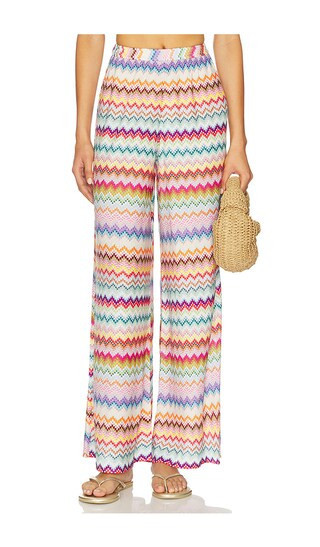 Missoni Wide Leg Trousers in Pink. - size 36 | Revolve Clothing (Global)