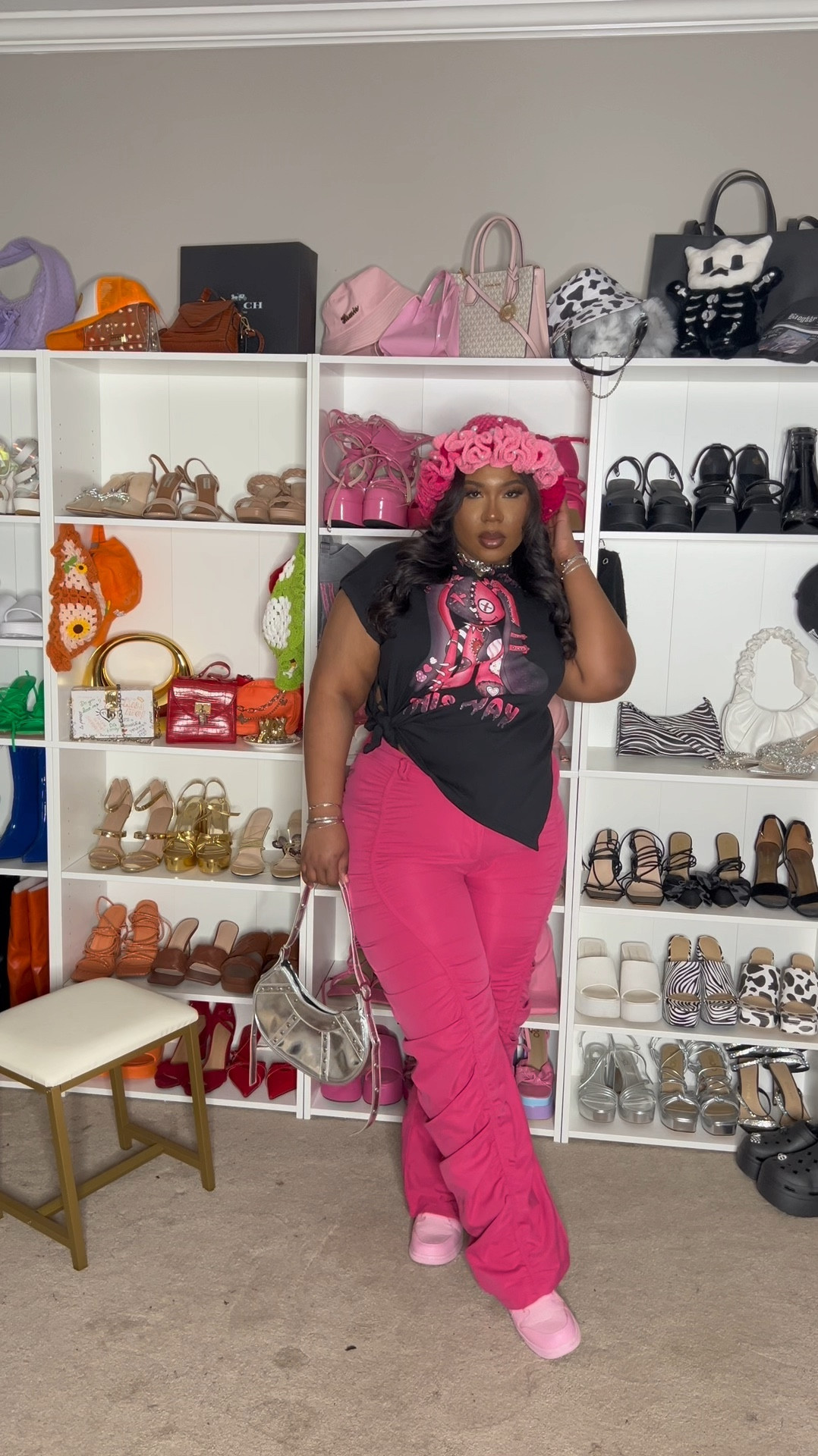 It’s not Wednesday but we still wear pink! This outfit was featured in episode 2 of my “Fashion School" series. We covered the Art of Outfit Coordination. This look is a great example of using coordinating colors and is a fun simple outfit idea for the girlies looking for non heel looks. 

#LTKStyleTip #LTKPlusSize #LTKFindsUnder100