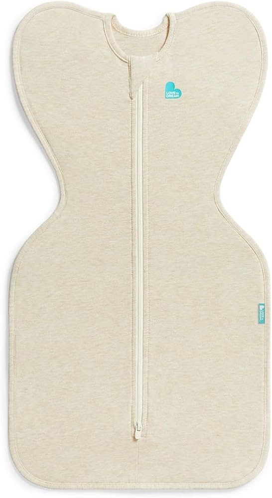 Love to Dream Swaddle Up, Baby Sleep Sack | 1.0 TOG, 13-19 lbs, Oatmeal     Arms Up Swaddle Helps... | Amazon (US)
