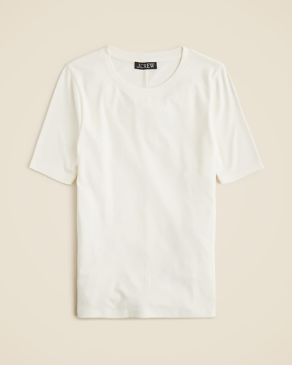 Refined rib elbow-sleeve T-shirt | J. Crew US