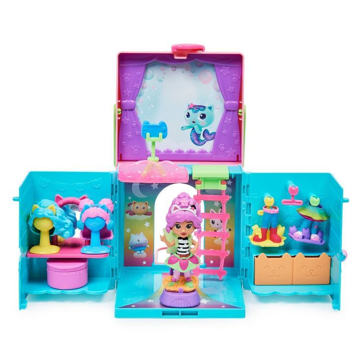Gabby's Dollhouse Rainbow Closet Portable Playset with Gabby Doll | Target