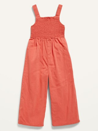Sleeveless Wide-Leg Jumpsuit for Toddler Girls | Old Navy (US)