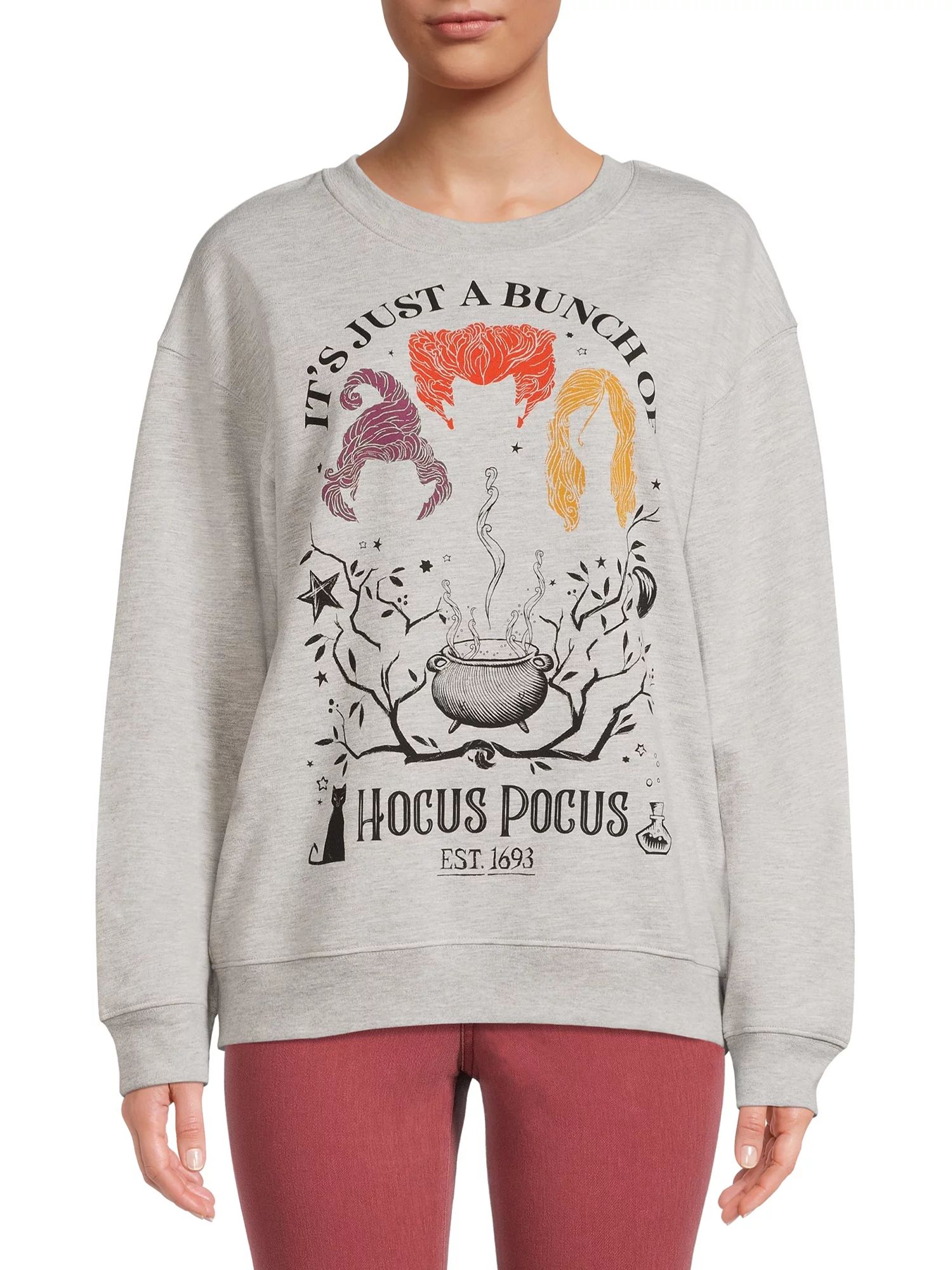 Hocus Pocus Women’s Fleece Pullover | Walmart (US)