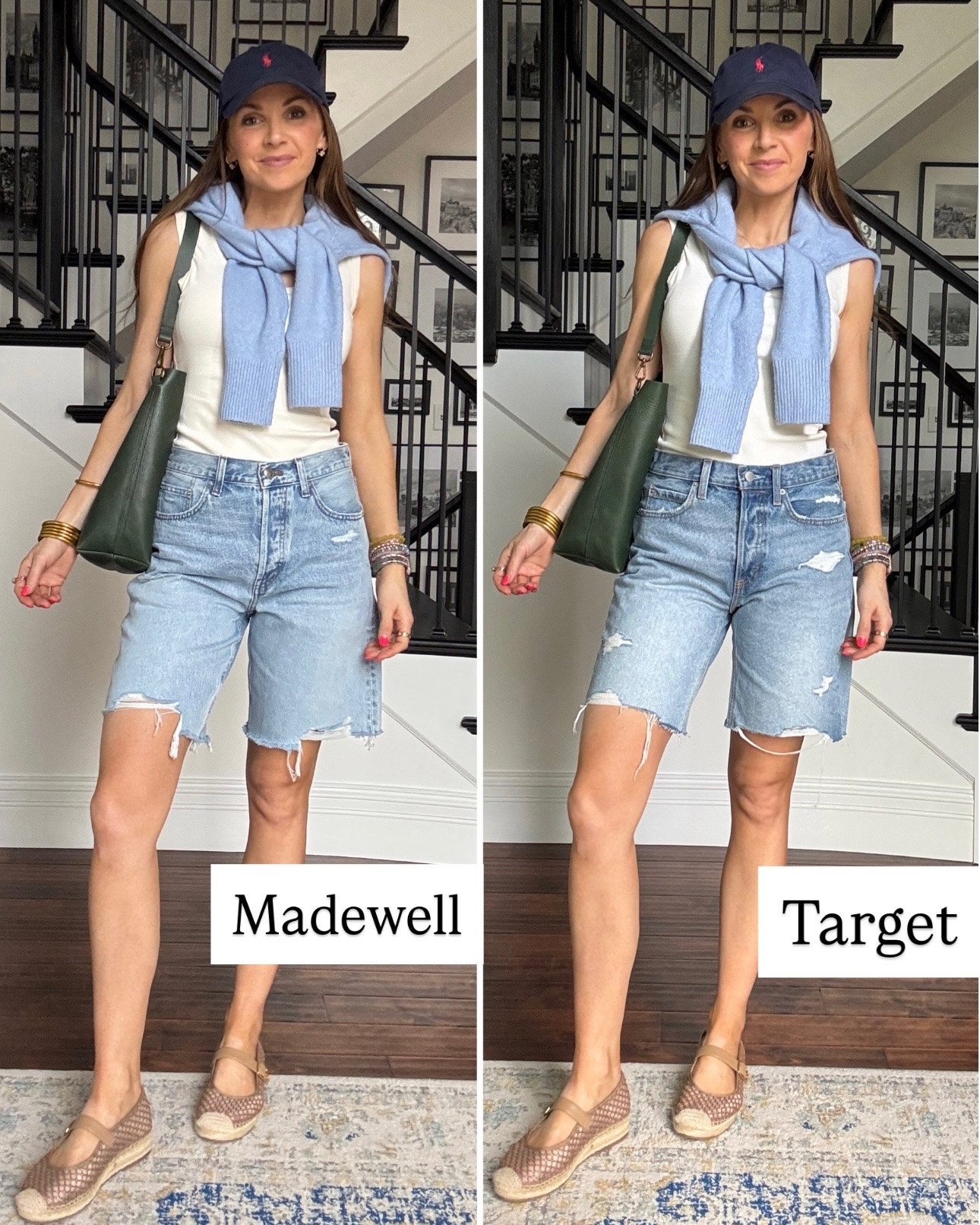 This splurge & save is so good! @Target & @Madewell! Love this style for spring and summer. Run TTS 

#LTKgrwm #LTKootd