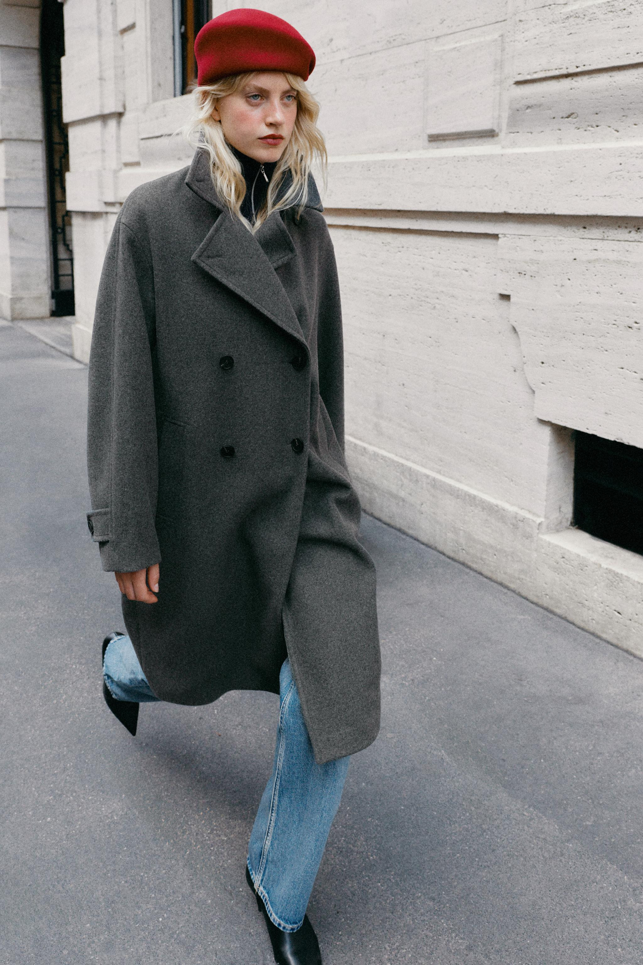 100% WOOL PLAIN PILLBOX HAT | Zara UK