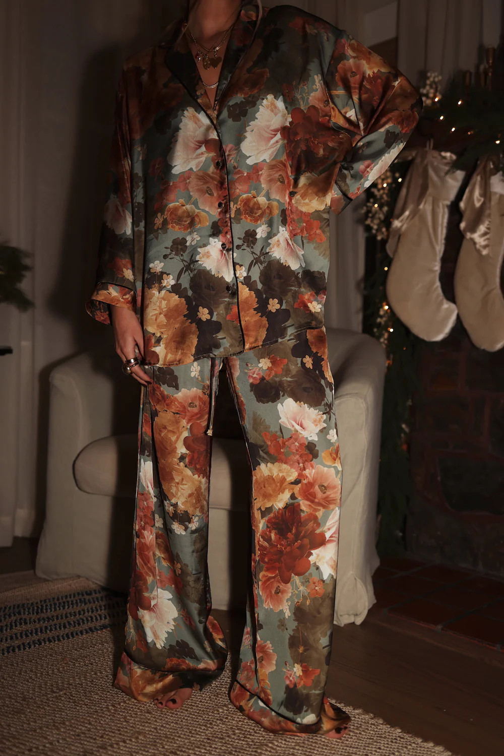 Pajama Pant - Winter Bouquet | How Do You Wear That
