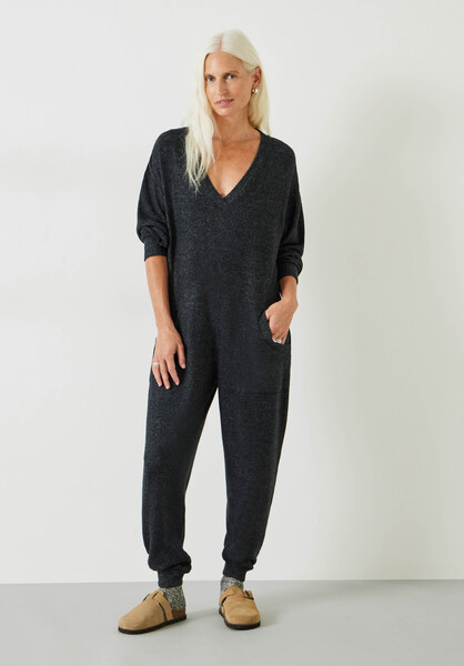 Elle Supersoft V-Neck Onesie | Hush UK