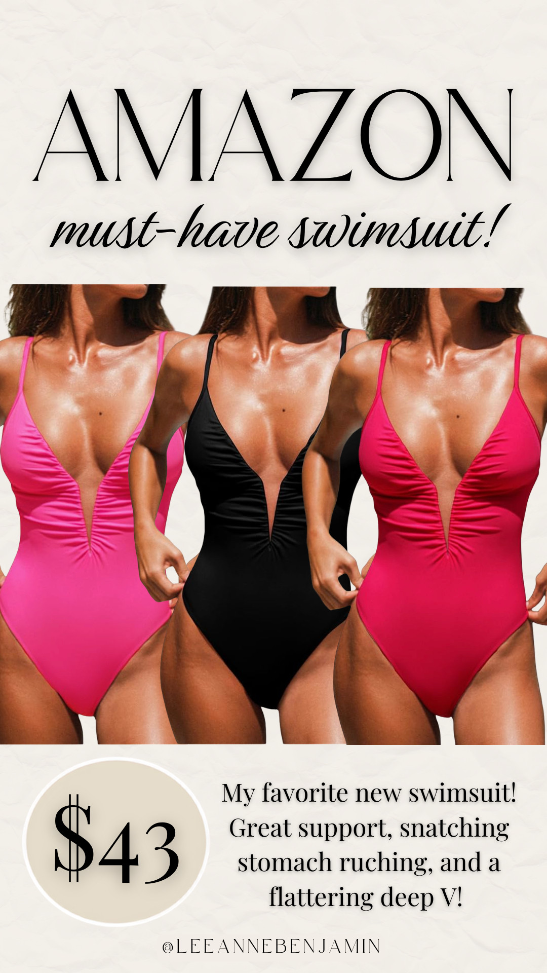Must-have swimsuit from Amazon! 

 #LTKootd #LTKOver40 #LTKSaleAlert