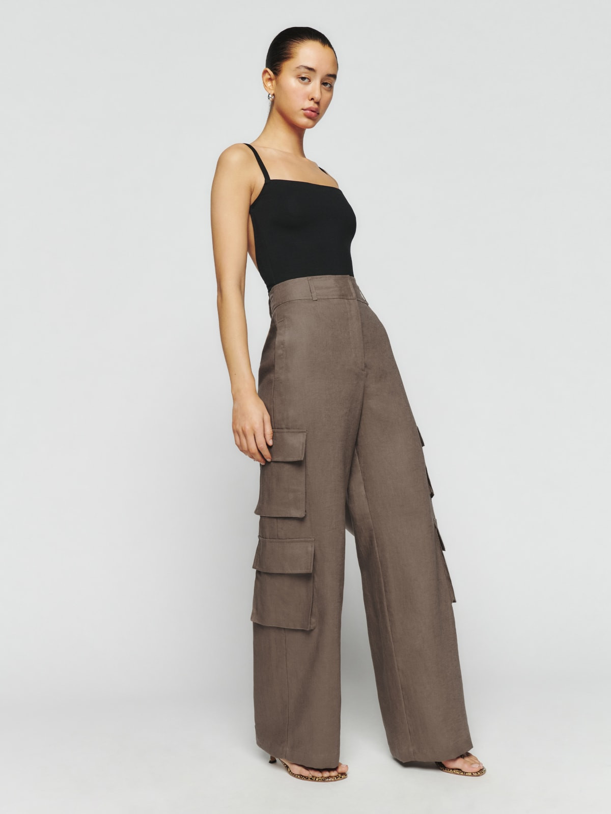 Mateo Linen Pant | Reformation (Global)