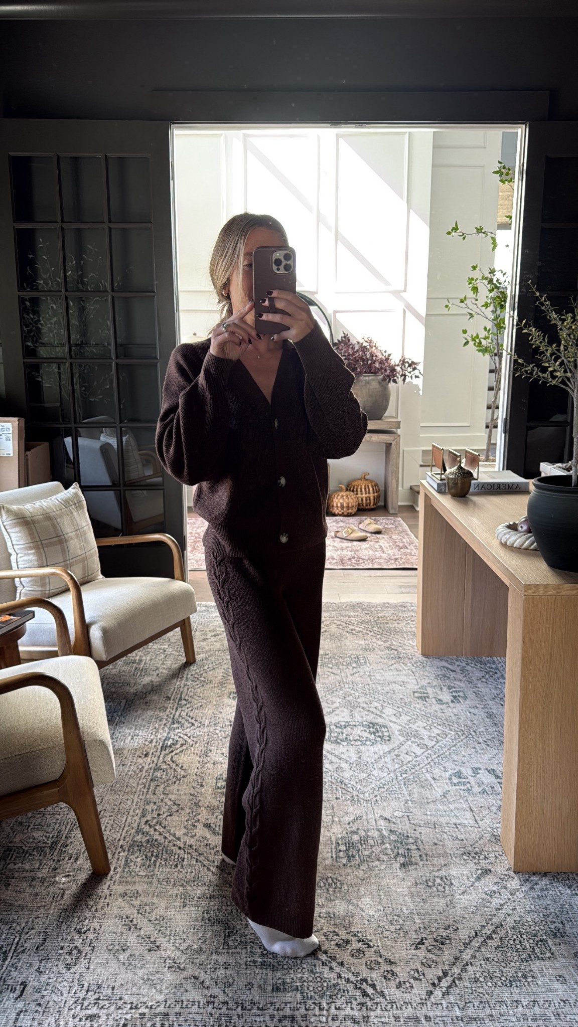 Coziest Auden set from Target. I sized down to an XS in both. Also comes in a gray color.. will be living in this! 

#LTKSeasonal #LTKFindsUnder100