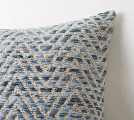 Ayden Textured Pillow Cover | Pottery Barn (US)