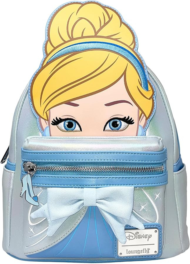 Loungefly Disney Cinderella Cosplay Womens Double Strap Shoulder Bag Purse | Amazon (US)
